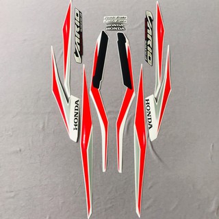 Nguyên bộ tem rời 3 lớp zin thái dán xe máy Honda Vario màu đỏ