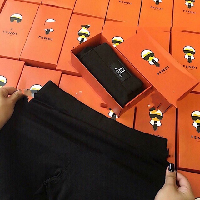 ❌ SỈ❌ QUẦN LEGGING HỘP FENDI SIÊU DÃN Ảnh thật+ clip | BigBuy360 - bigbuy360.vn