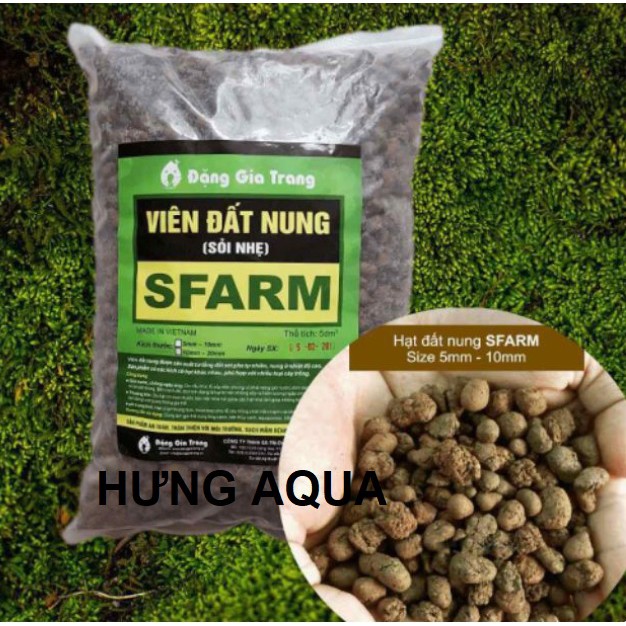 Viên đất nung sỏi nhẹ size nhỏ 5-10 mm, giá thể trồng cây cảnh, thủy canh, trồng hoa lan, rau mầm 500g / 1kg (hàng VNam)