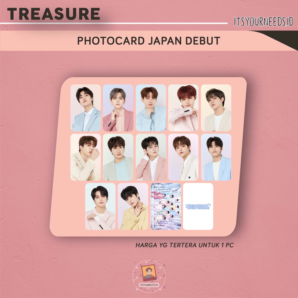 Kho Báu Photocard Nhật Bản DEBUT