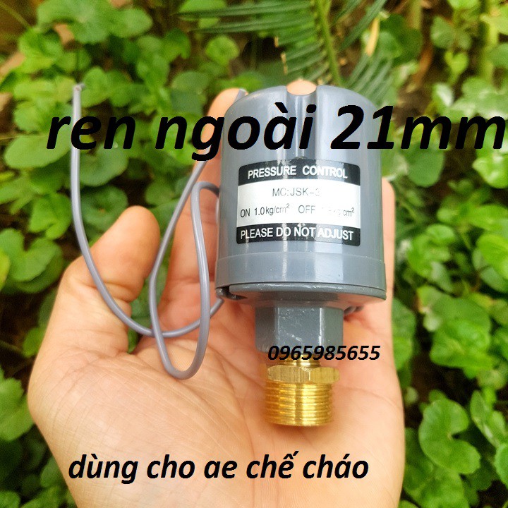 Rơ le máy bơm tăng áp ren trong 12mm, 14mm và ren ngoài 21mm tùy chọn