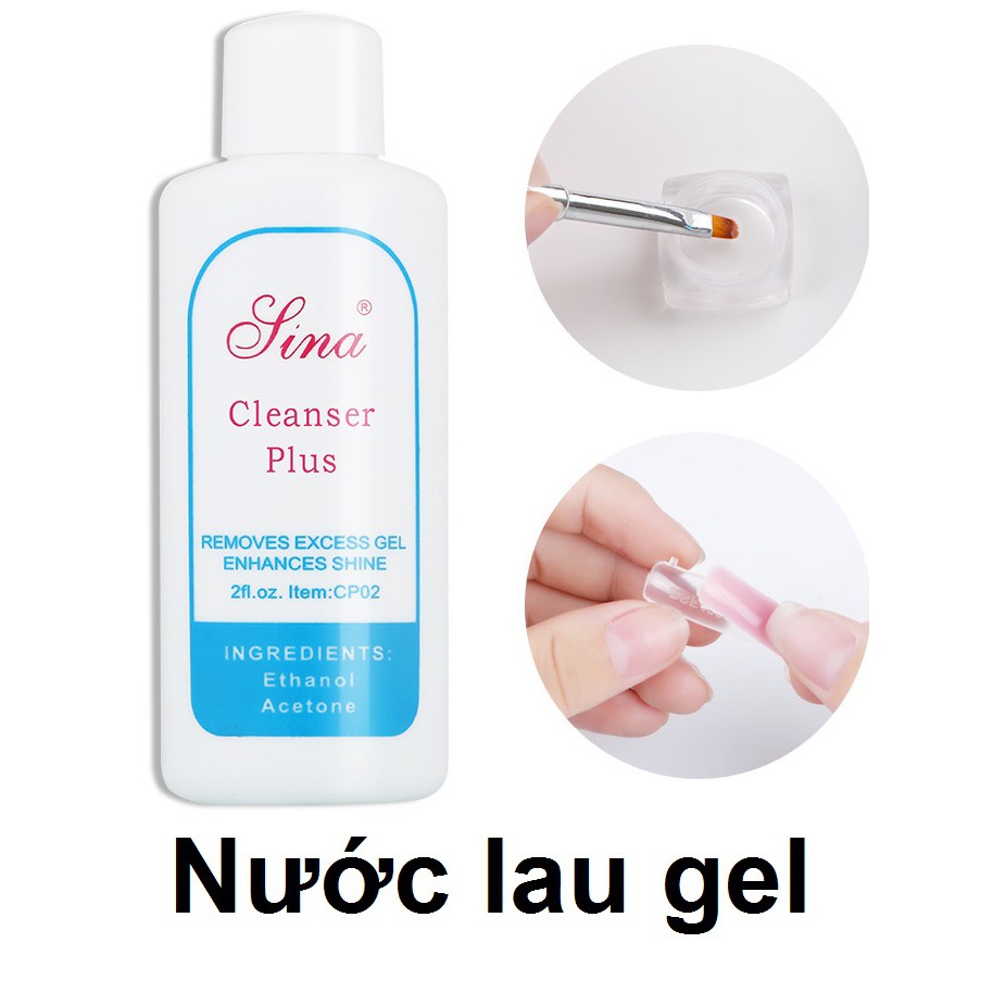 Gel Gum Đắp Nối Móng Poly Gel