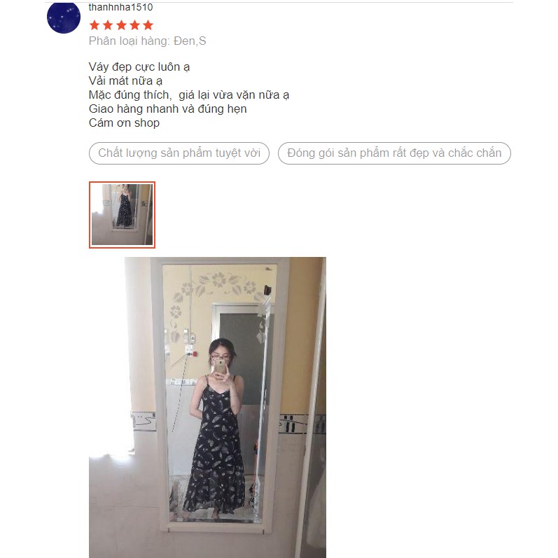 Váy Maxi Đi Biển, Đầm 2 Dây Đan Chéo Lưng Dáng Dài Đuôi Cá Chất Voan Siêu Đẹp V00118 | BigBuy360 - bigbuy360.vn