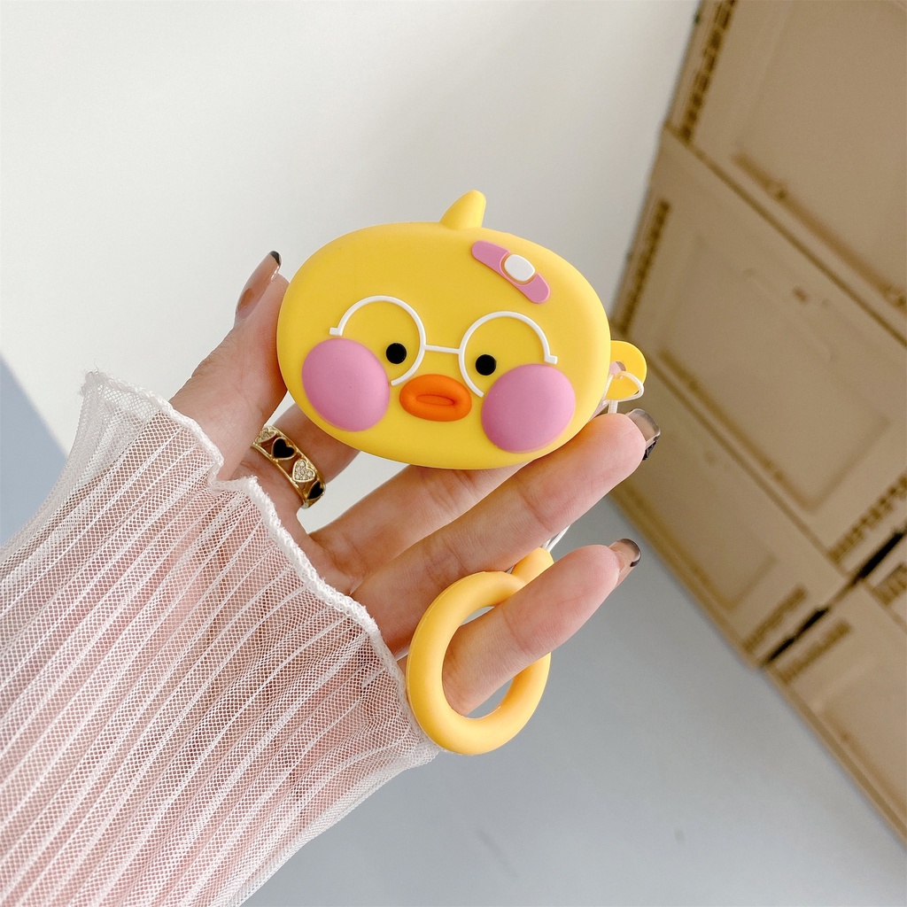 Vỏ Bảo Vệ Hộp Sạc Tai Nghe bluetooth Không Dây Baseus Bowie E2 Bằng Silicon Mềm Họa Tiết Hoạt Hình 3D Dễ Thương