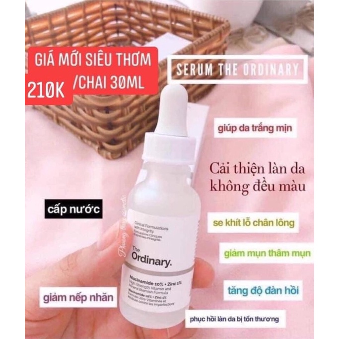 [Chính Hãng] 𝐓𝐇𝐄 𝐎𝐑𝐃𝐈𝐍𝐀𝐑𝐘 𝐍𝐈𝐀𝐂𝐈𝐍𝐀𝐌𝐈𝐃𝐄 𝟏𝟎% + 𝐙𝐈𝐍 𝐂 𝟏%