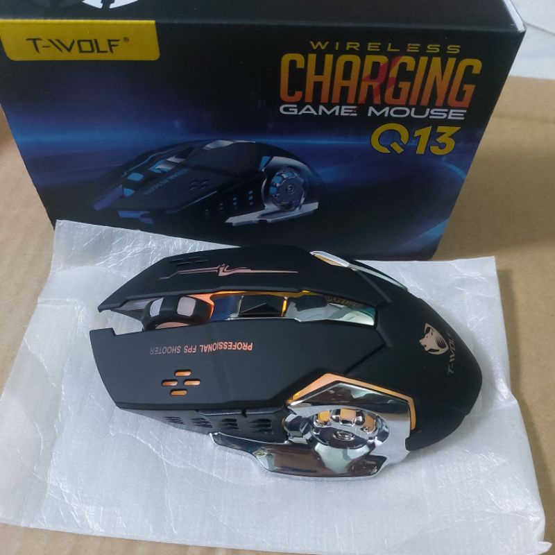 Chuột không dây gaming xịn có led chính hãng Twolf Q13