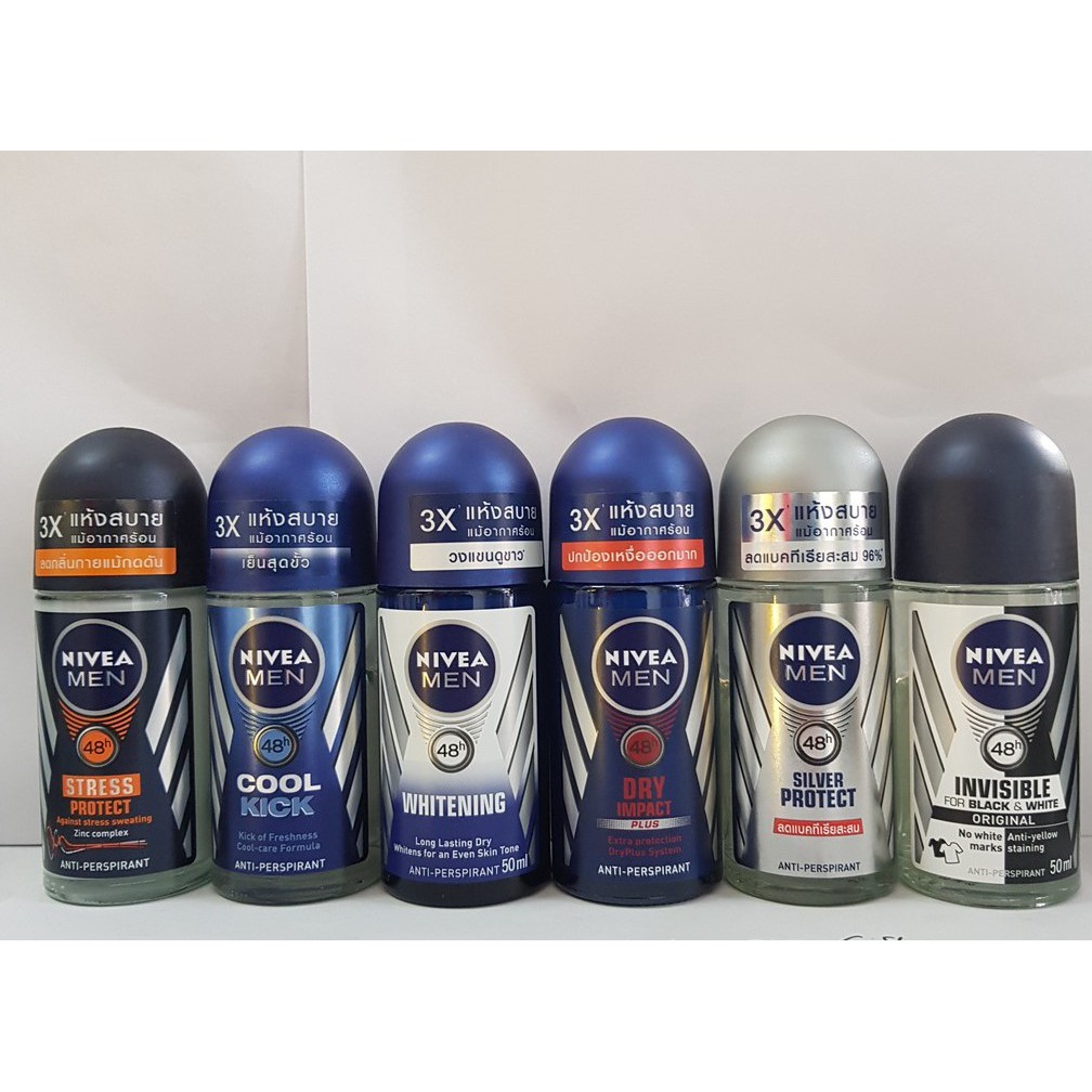 lăn nách nivea men 50ml Thái Lan