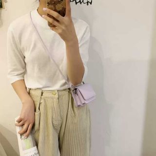 Túi mini da trơn đeo chéo (có ảnh thật)