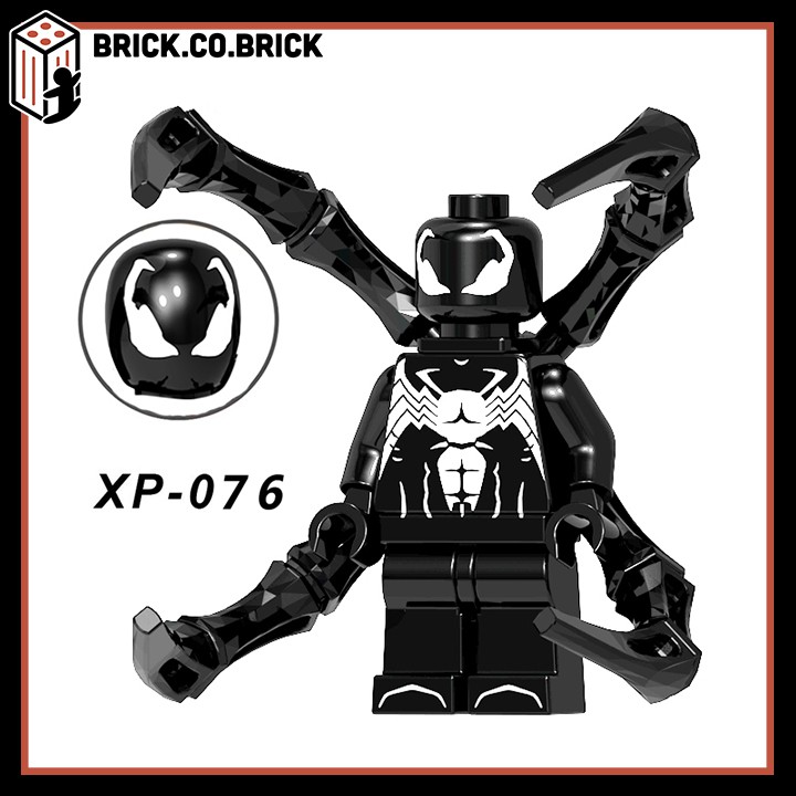 Lego Super Heroes Non Marvels DC Spider Man Venom Đồ chơi Lắp Ráp Minifigures Mô Hình Siêu anh hùng KT1010