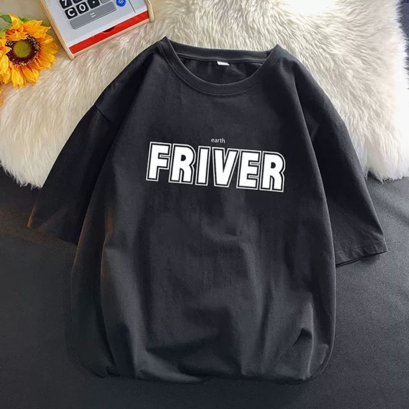 Áo thun tay lỡ nam nữ, áo phông unisex from rộng chất dày đẹp in hình VER