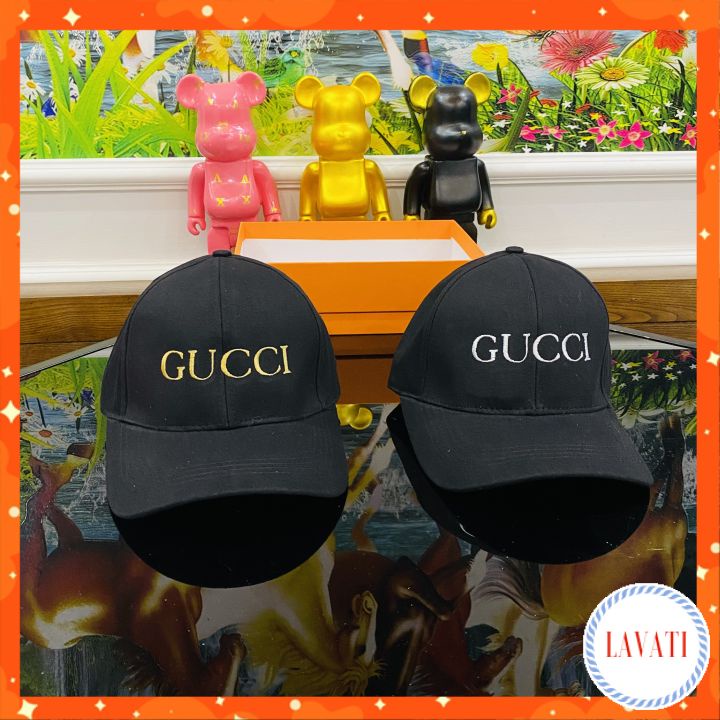 Mũ lưỡi trai THÊU CHỮ GUCCI Giá Rẻ Loại 1, Nón lưỡi trai kaki thời trang nam nữ unisex