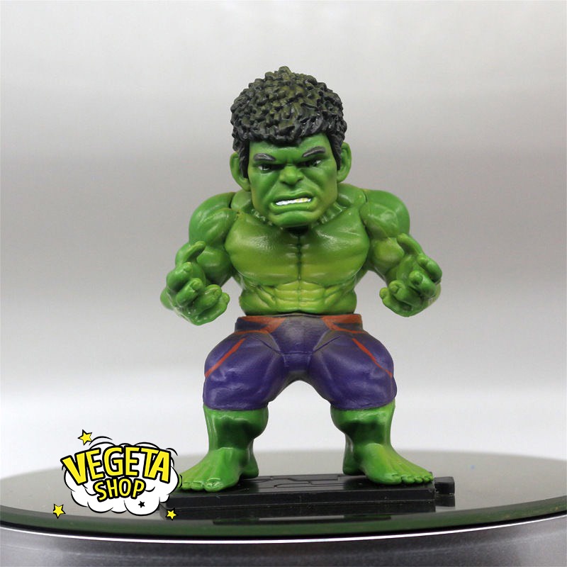 Mô hình Avengers Marvel - Hulk Iron Man Captain Spider Man Thanos Wakanda Black Panther - Siêu anh hùng - Cao 10~11cm