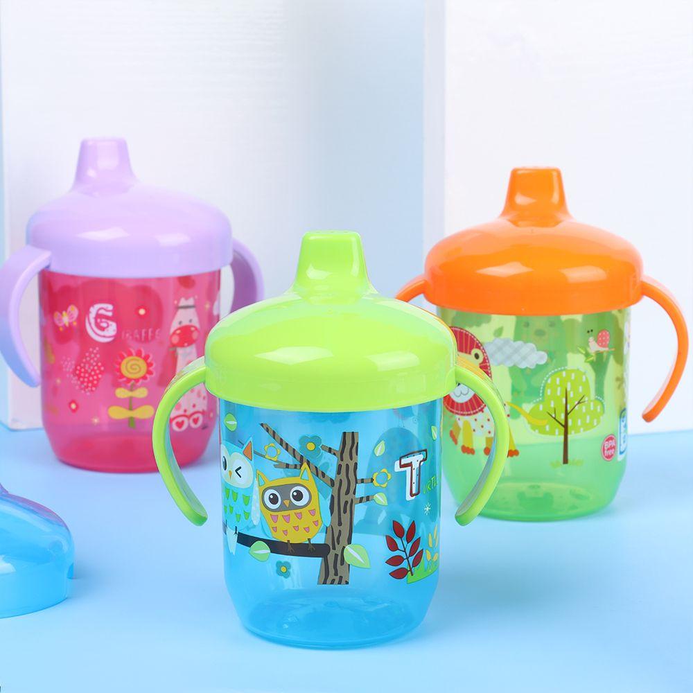 Bình Uống Nước Cho Bé Không BPA Có Tay Cầm LAYOR1