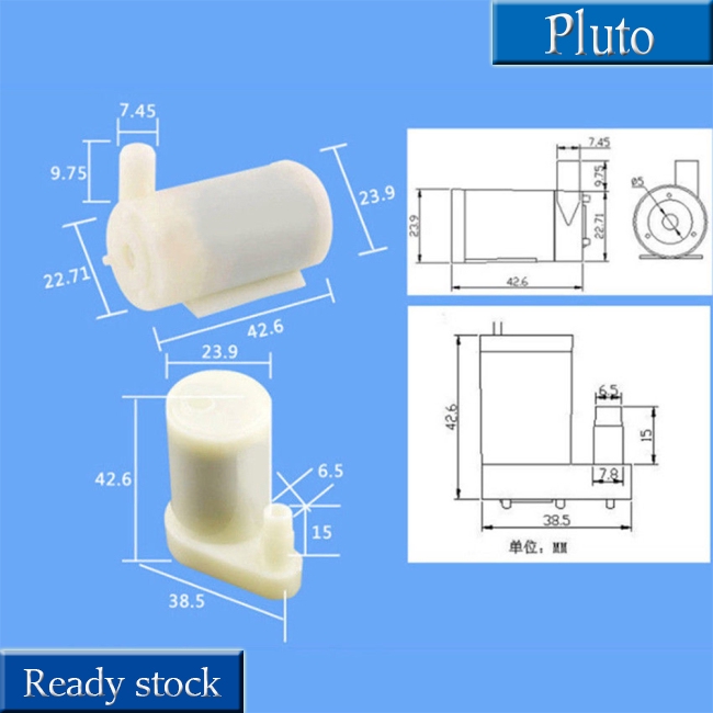 Máy Bơm Nước Mini Dc 3v Cho Bể Cá