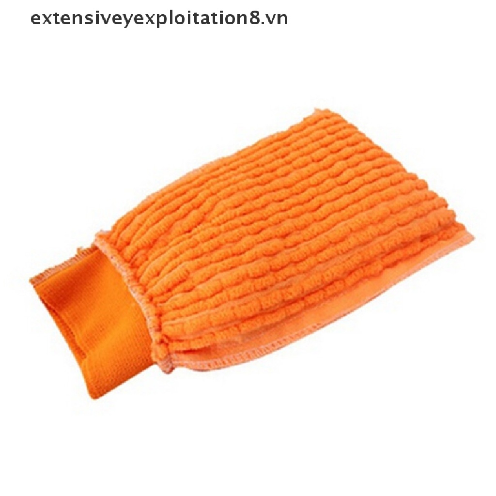 1 Găng Tay Rửa Xe Anthozoan Bằng Sợi Siêu Mịn
