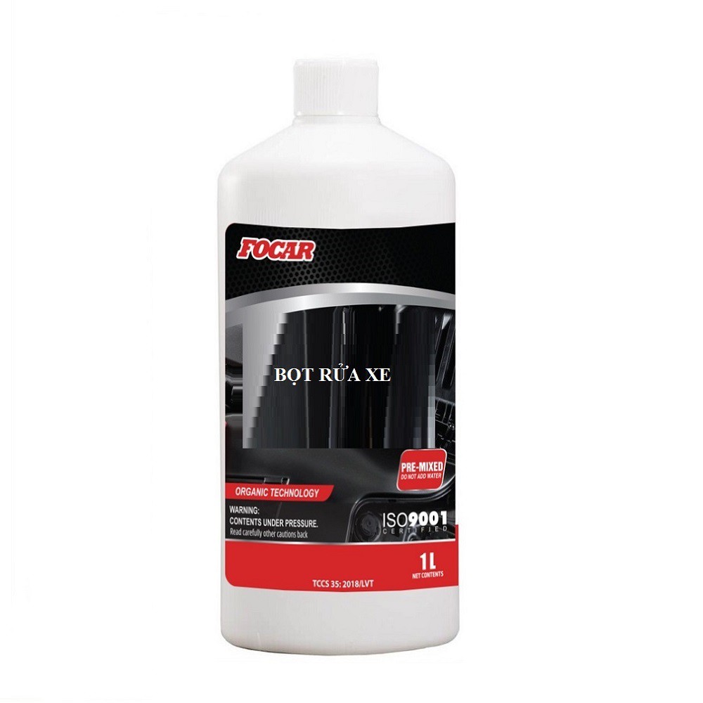 Dung dịch bọt tuyết rửa xe Focar Car Wash Shine loại 1L  - Rửa được 120 xe