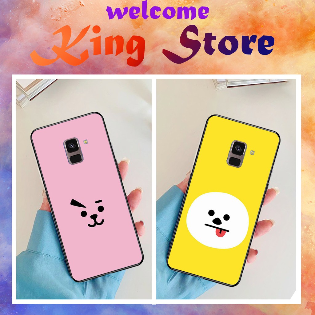 Ốp lưng Samsung A6-2018/A6 Plus/A8-2018/A8 Plus in hình Nhóm Nhạc BTS siêu đẹp, độc, lạ_KINGSTORE.HN_Ốp SS A6/A6P/A8/A8P