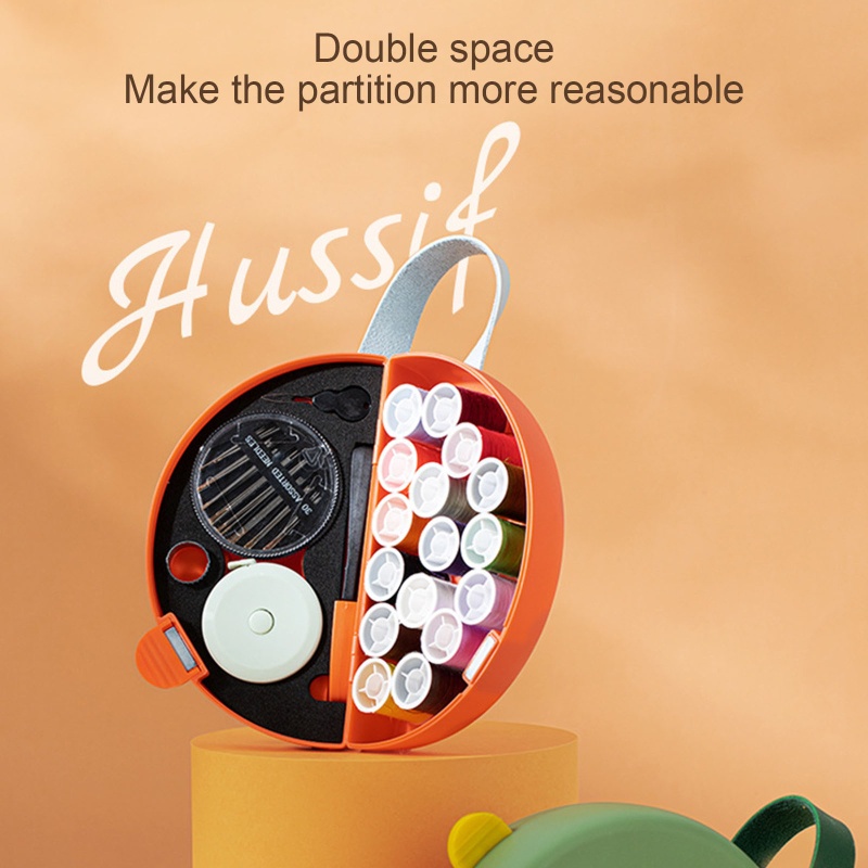 Hộp Đựng Dụng Cụ May Vá Họa Tiết Hoạt Hình Có Tay Cầm Tiện Dụng