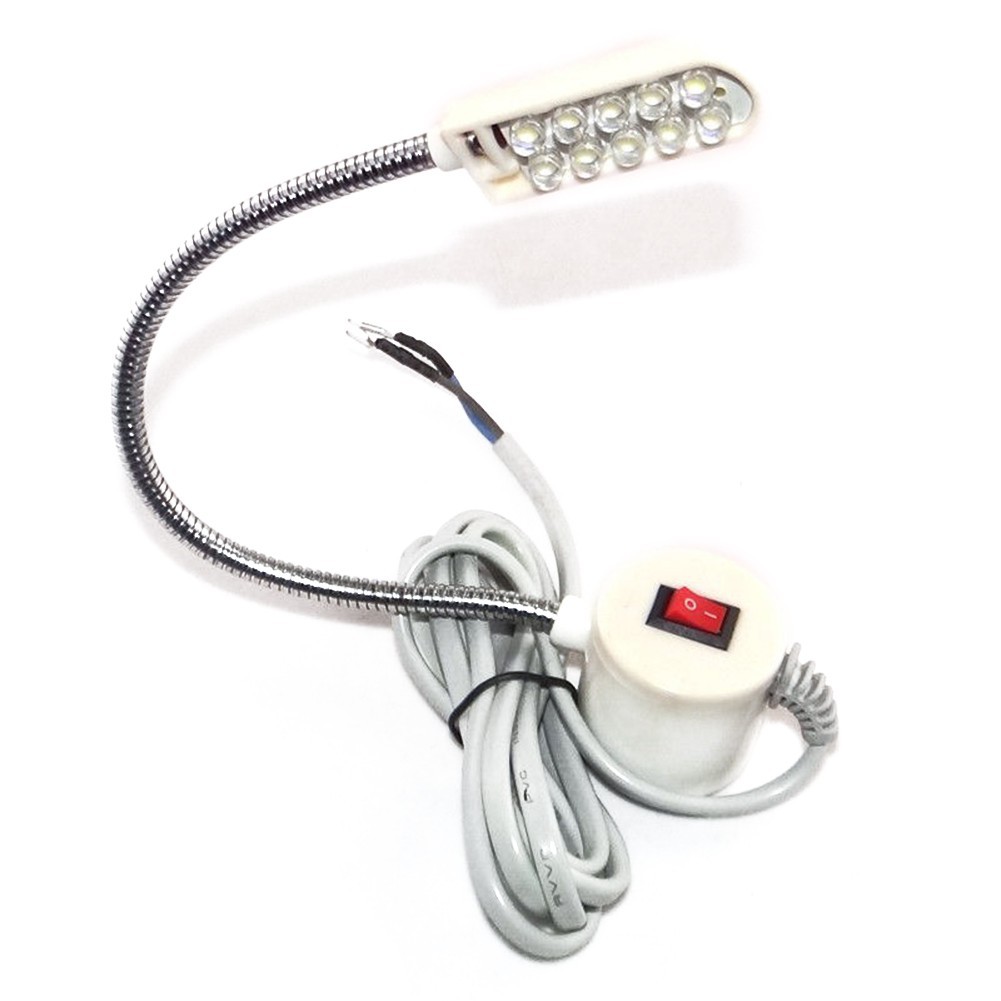 Đèn LED 10 bóng phát sáng gắn máy may chất lượng cao