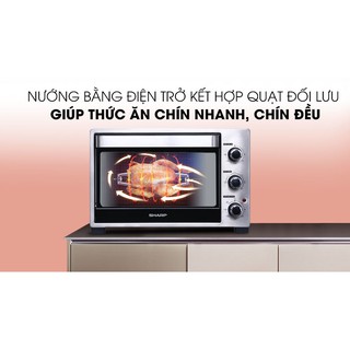 Lò nướng Sharp (Nhật Bản) EO-A323RCSV-ST 32 lít (Bảo hành 12 tháng)