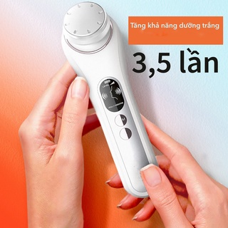  Máy Đẩy Tinh Chất Dưỡng Trắng Nóng Lạnh Ion Hot & Cool Beauty Device  nguyên bản máy halio  điện di tinh chất tẩy trang 