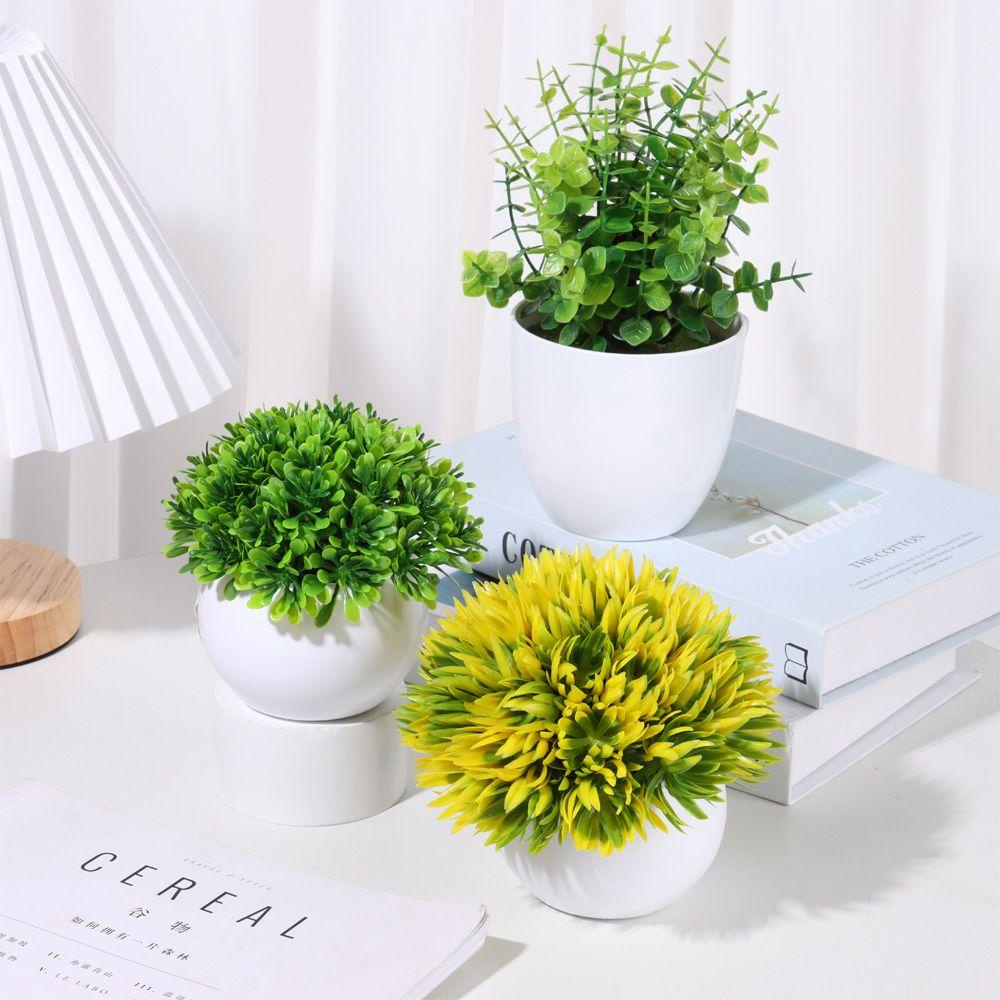 LAKAMIER Chậu Cây Bonsai Nhân Tạo Dùng Trang Trí Nhà Cửa / Tiệc Tùng