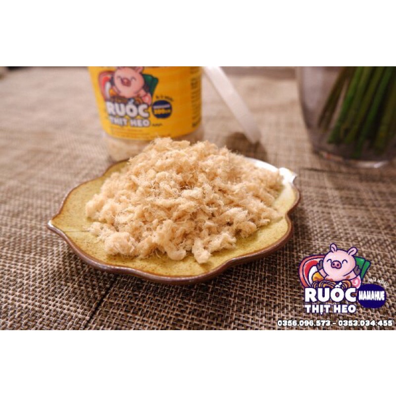 FREESHIP Ruốc/ chà bông thịt heo giã tay MamaHue - ăn là nghiền!