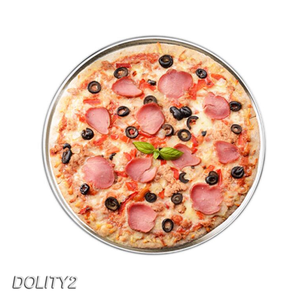 Khay Nướng Bánh Pizza Hình Tròn Bằng Nhôm 6inch 2 Cái