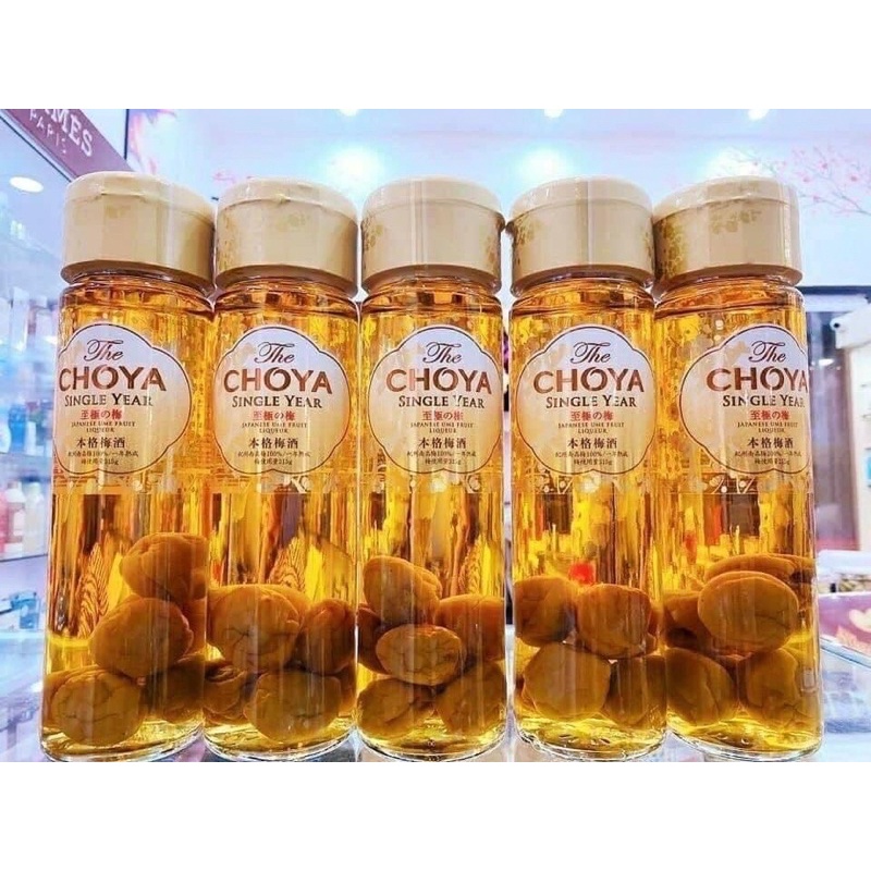 MƠ VÀNG CHOYA SINGLE YEAR NHẬT BẢN 750ml