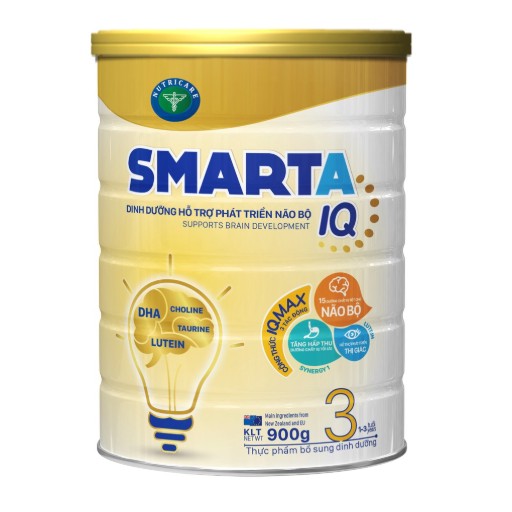 Sữa bột Nutricare SmartA IQ 3 hỗ trợ phát triển não bộ & dinh dưỡng cho bé (400g)