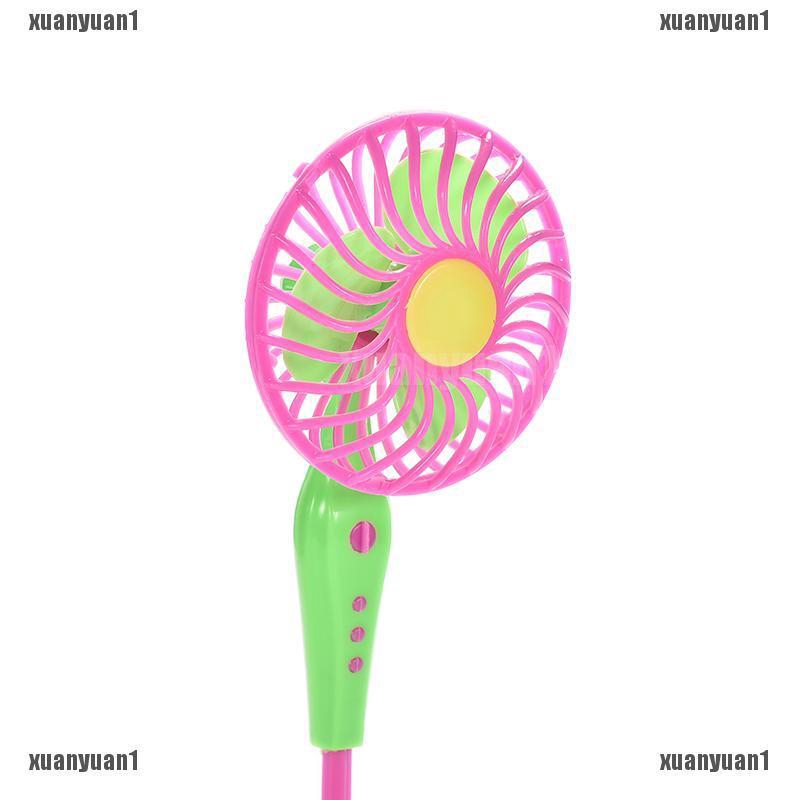 1 X Quạt Mini Đồ Chơi Cho Búp Bê Màu Sắc