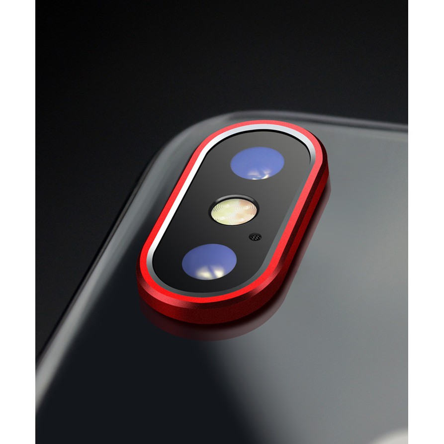 Viền bảo vệ ống kính camera sau cho Iphone 7 8Plus Iphone Xs Max