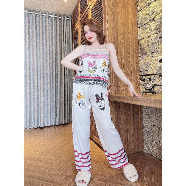 Bộ lụa hai dây phối ren hot hit, best seller