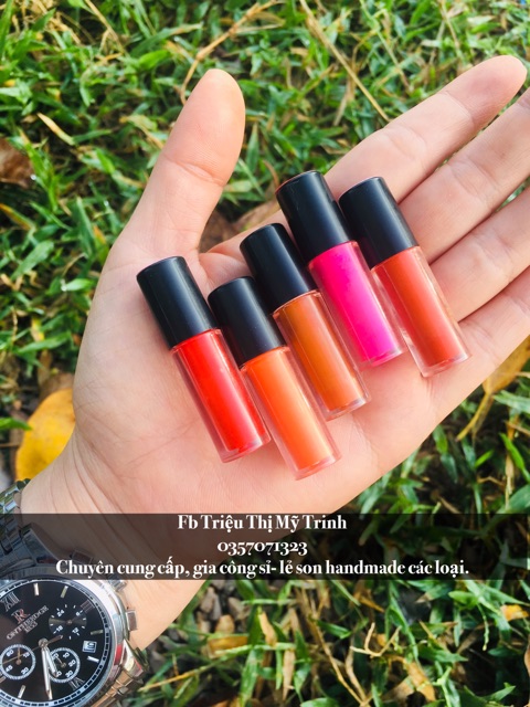 (MUA KÈM ĐỦ BILL ĐỂ ÁP DỤNG MÃ VẬN CHUYỂN) Son kem lì mini nhỏ gọn tiện lợi (MÀU NẮP GIAO NGẪU NHIÊN) | BigBuy360 - bigbuy360.vn