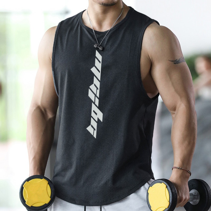 Áo Tanktop Nam Thể Hình, Tập Gym, Bóng Rổ M048