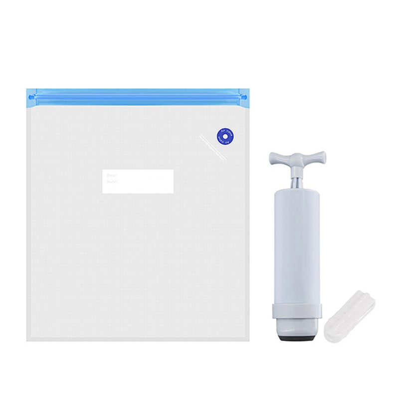 Bộ Túi Hút Chân Không Kèm Ống Bơm Bằng Tay Tiện Dụng TPU