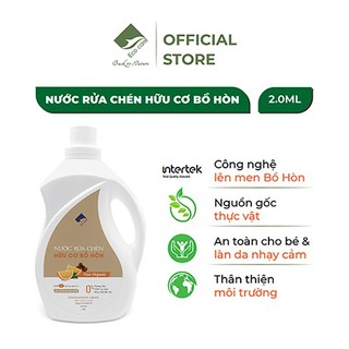 Nước rửa chén hữu cơ Bồ hòn ECOCARE 2000ml chiết xuất từ Bồ hòn lên men và