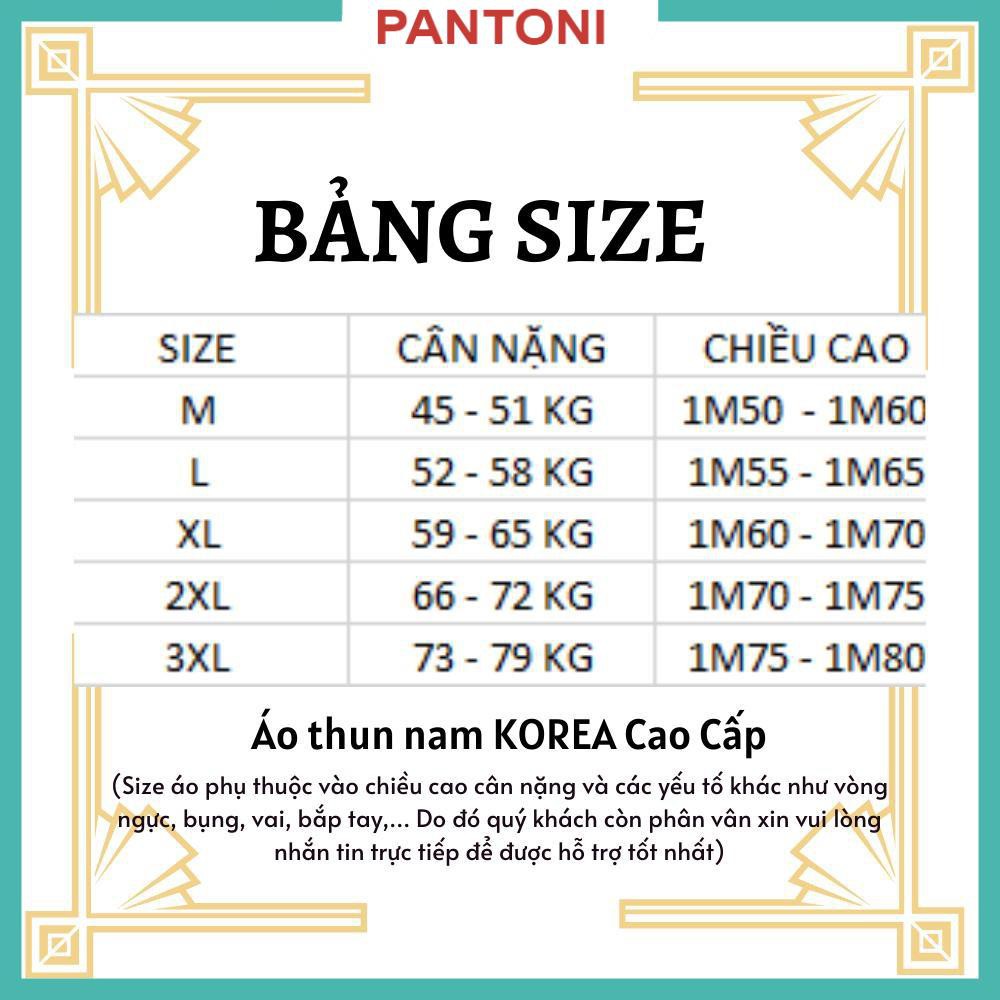 Áo thun nam ngắn tay cổ bẻ phối viền pantoni, Áo polo chất vải cá sấu dày dặn thoáng mát (ACBPV)