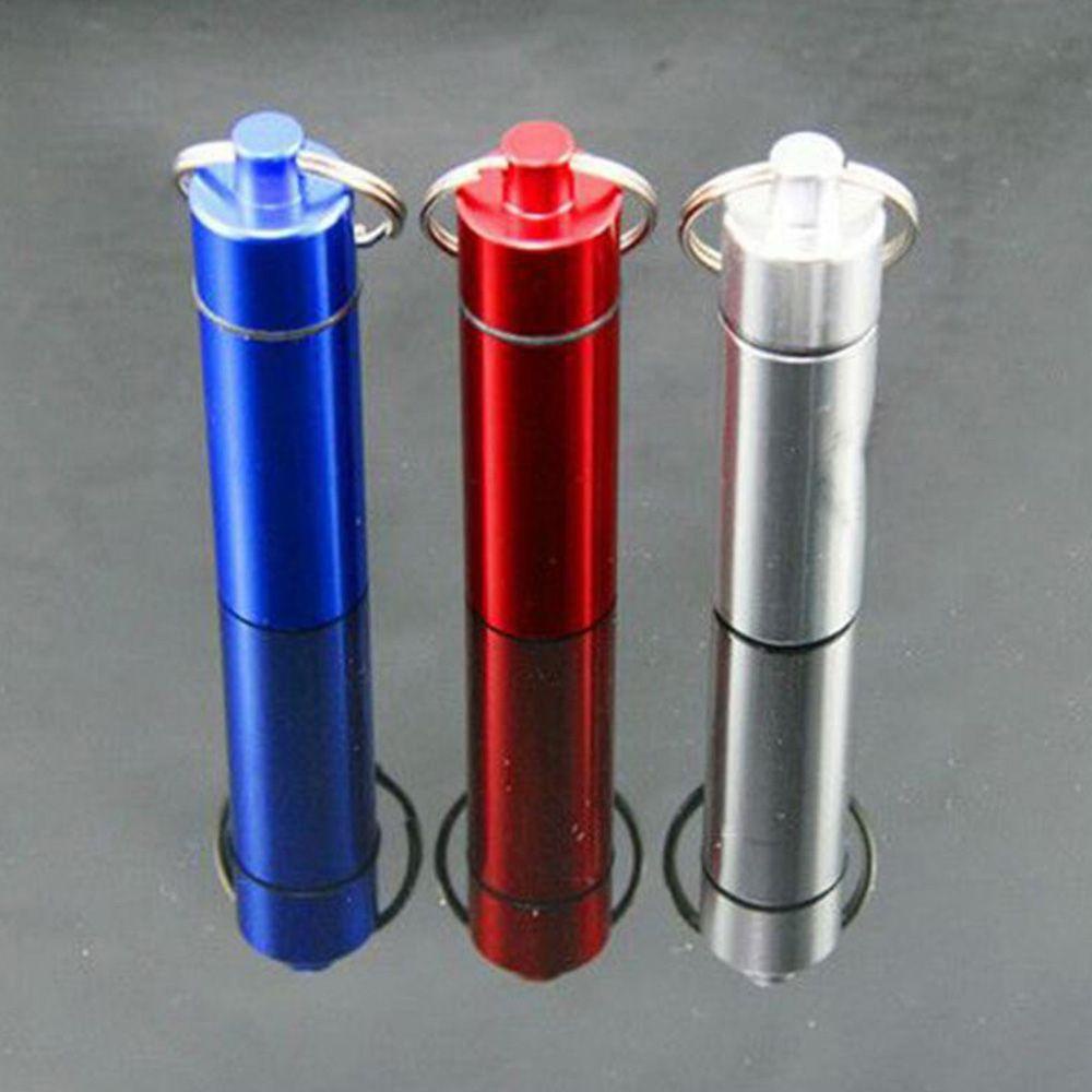 Hộp Nhôm Đựng Thuốc Chống Thấm Nước Nhiều Màu Có Móc Khóa Tiện Dụng