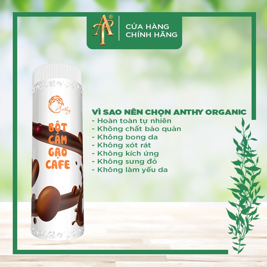 Bột Cám Gạo Cafe Mini (30g) - AnThy Organic (Sản Phẩm Chính Hãng)