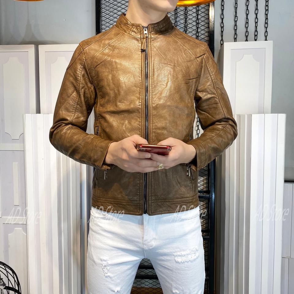 ÁO KHOÁC DA BÒ NAM CAO CẤP HOT NHÂT NĂM NAY