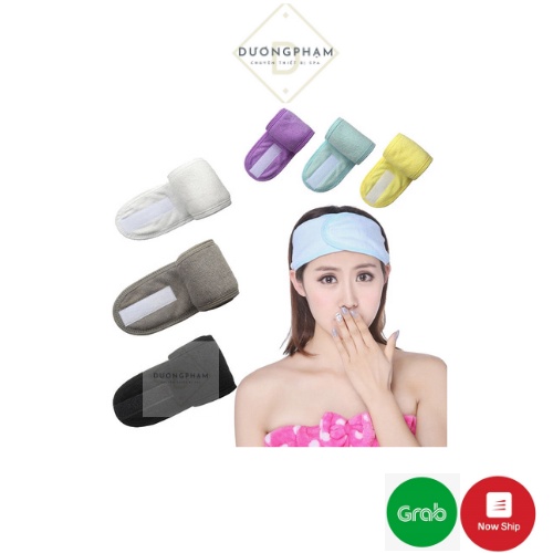 Băng đô quấn tóc chất đẹp cho spa và slon