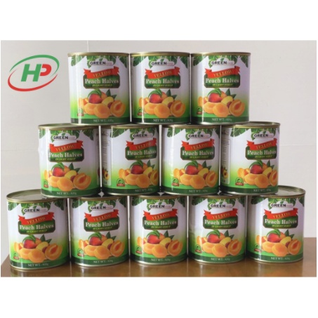 COMBO 12 Lon Đào Ngâm GREENFOOD - SP010373