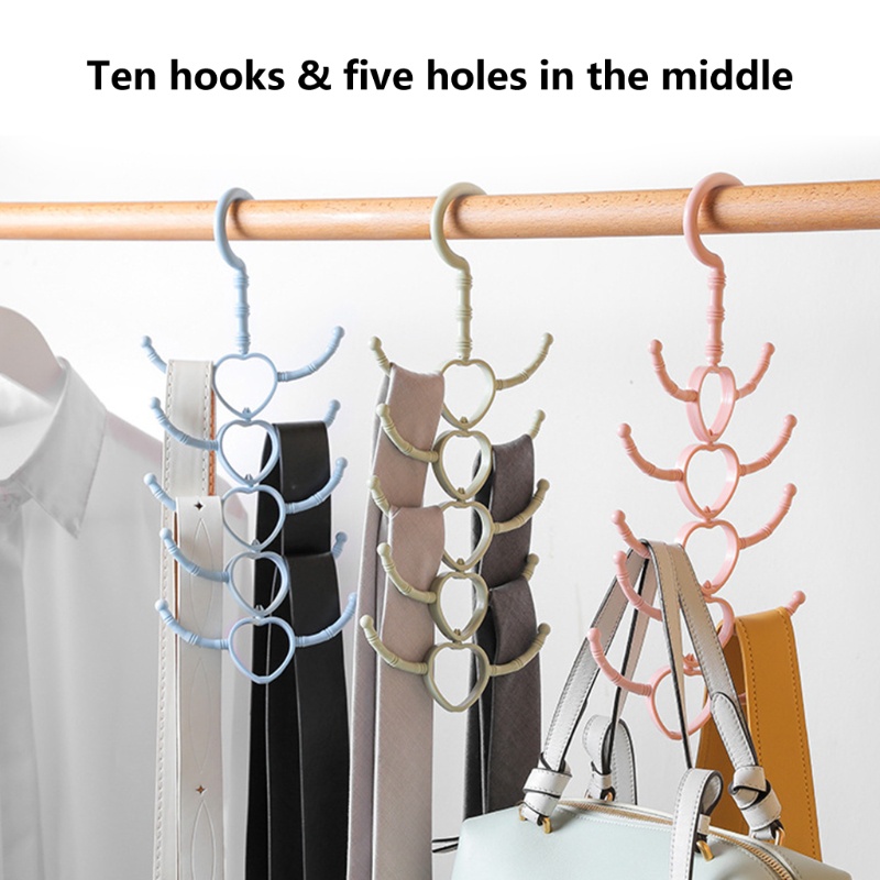 Móc Phơi Khăn Choàng / Thắt Lưng / Mũ / Túi Xách Tiện Lợi