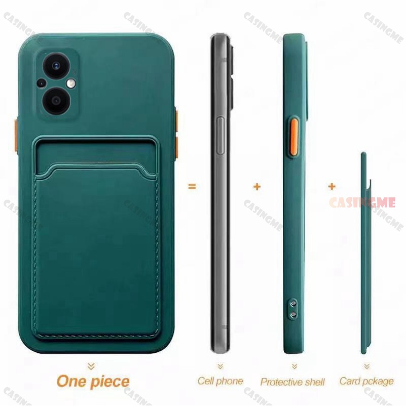 Ốp Điện Thoại TPU Silicon Mềm Chống Sốc Có Ngăn Đựng Thẻ Cho Oppo Reno7 Reno7Z 5G Pro Reno 7 7 Z Oppo Reno7Z 5G