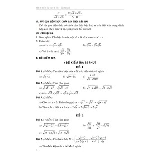 Sách - 100 Đề Kiểm Tra Toán Lớp 9