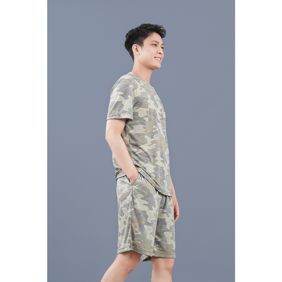 Bộ quần áo nam mùa hè cotton cao cấp khỏe khoắn năng động, Mặc Nhà Thể Thao vnxk Phong Cách HQ (ảnh thật