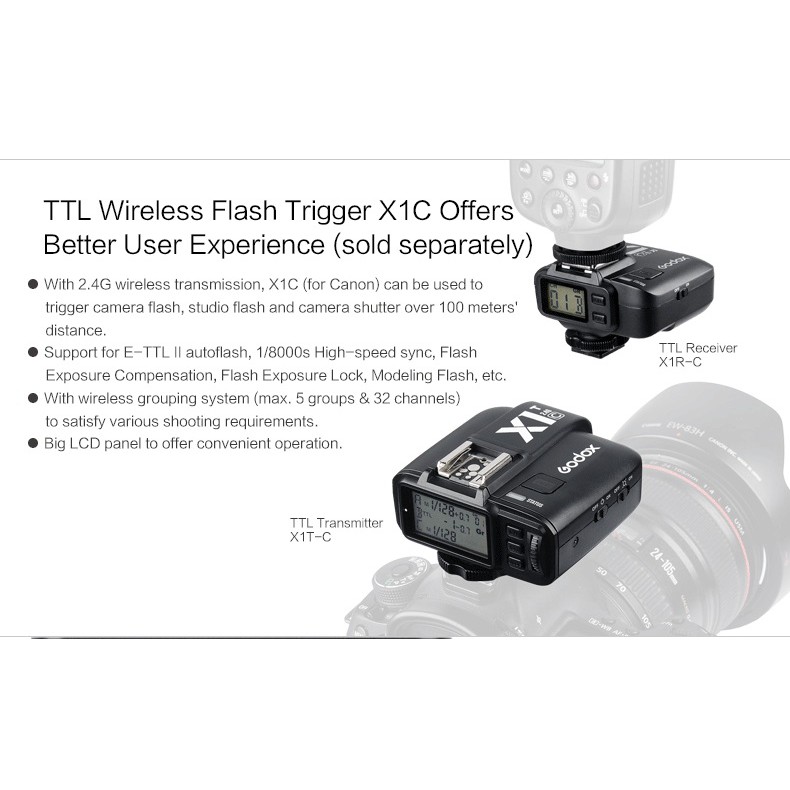 Đèn Flash GODOX TT685 Canon, NiKon, Sony