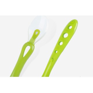 Bộ 2 thìa silicon cho bé có hộp đựng sạch sẽ