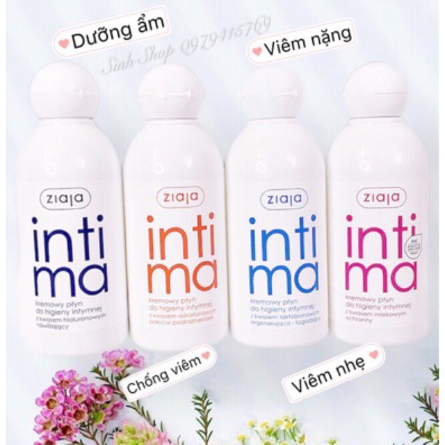 Dung Dịch Vệ Sinh Phụ Nữ ZIAJA INTIMA 200ml